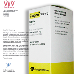 Сеть ЛЖВ создала условия для значительного снижения цены на АРВ препараты Зиаген и Кивекса