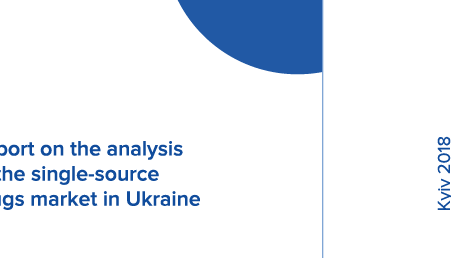 Report on the analysis of the single-source drugs market in Ukraine