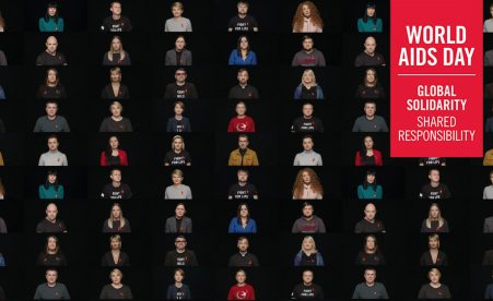 On December 1, the world speaks about global solidarity in the fight against HIV