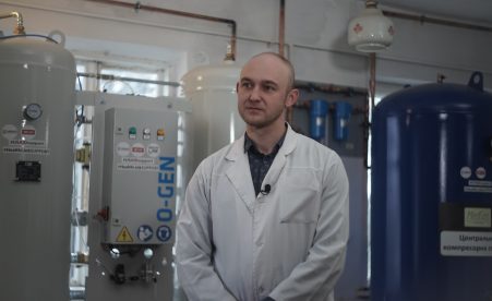 Ukrainian hospitals will be equipped with autonomous oxygen generation stations