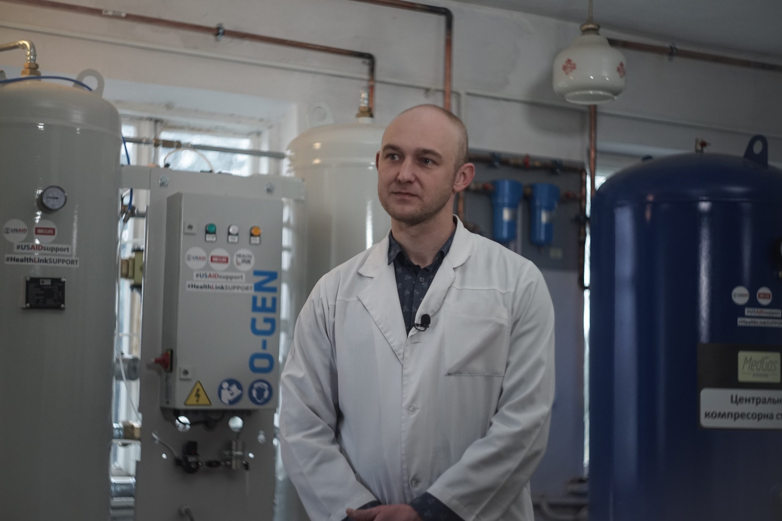 В украинских больницах оборудуют автономные станции генерации кислорода