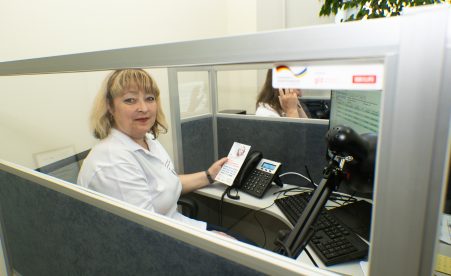 In the Sumy region, a modern call center was opened in the health care  facilities of the Shostka community